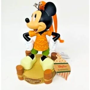 NWT Disney Parks Mickey Mouse Animal Kingdom Lodge Ornament Hand painted